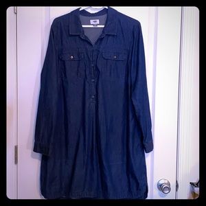 Old Navy denim dress XL